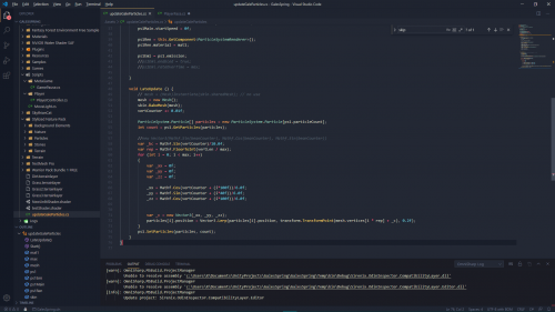 Particle Update Code