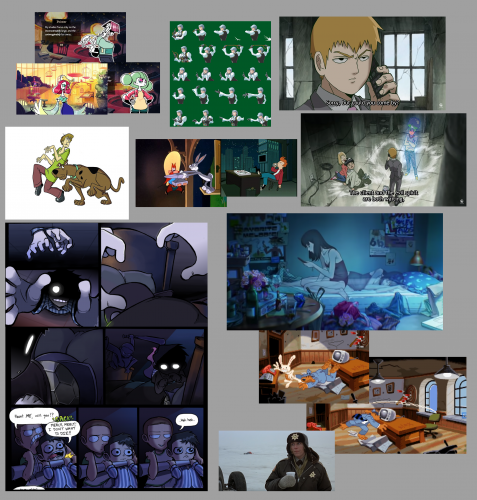 Moodboards: see body for explanations.