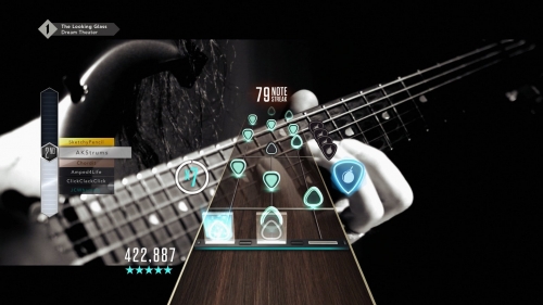 Guitar Hero Live note highway