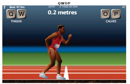 QWOP by Bennett Foddy